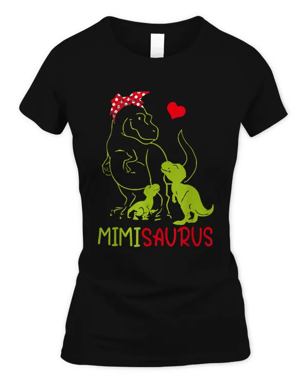 Mimi Dinosaur Funny 2 Two Kid Mimisaurus T-Shirt