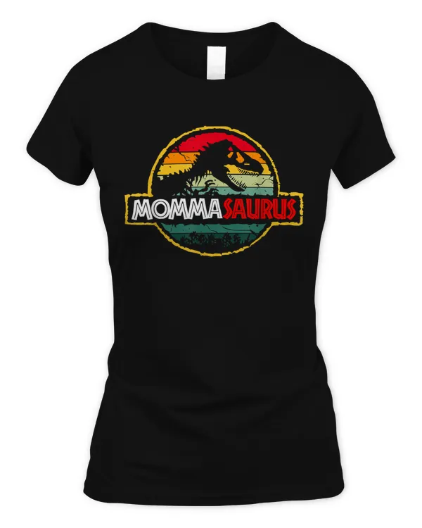 Mommasaurus Dinosaur Funny Momma Saurus Family T-Shirt