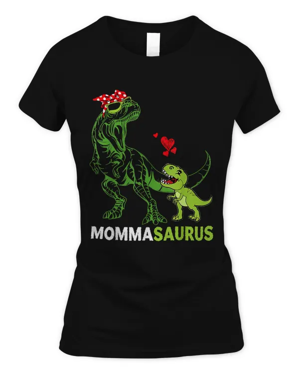 Mommasaurus Momma Dinosaur Baby Mommy Mother's Day T-Shirt