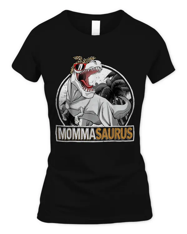 Mommasaurus T rex Dinosaur Momma Saurus Mother's Day T-Shirt