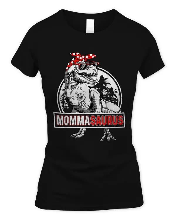 Mother's Day Mommasaurus T rex Dinosaur Funny Momma Saurus T-Shirt