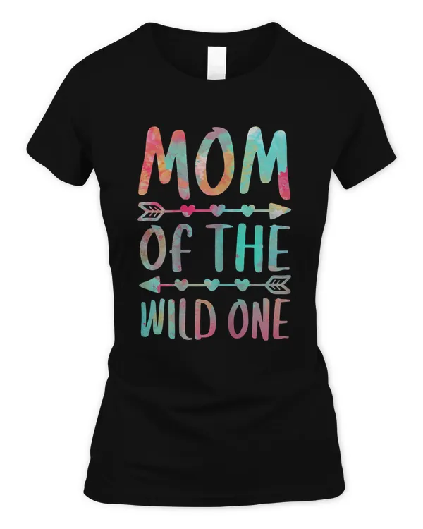 Womens Mom Of The Wild One T-Shirt Mother's Day Gift Shirt T-Shirt