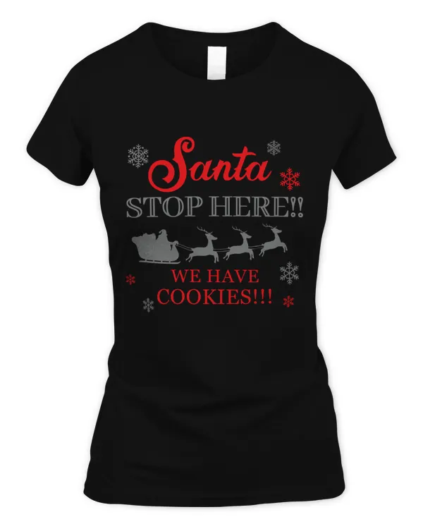 Santa stop here we have cookies