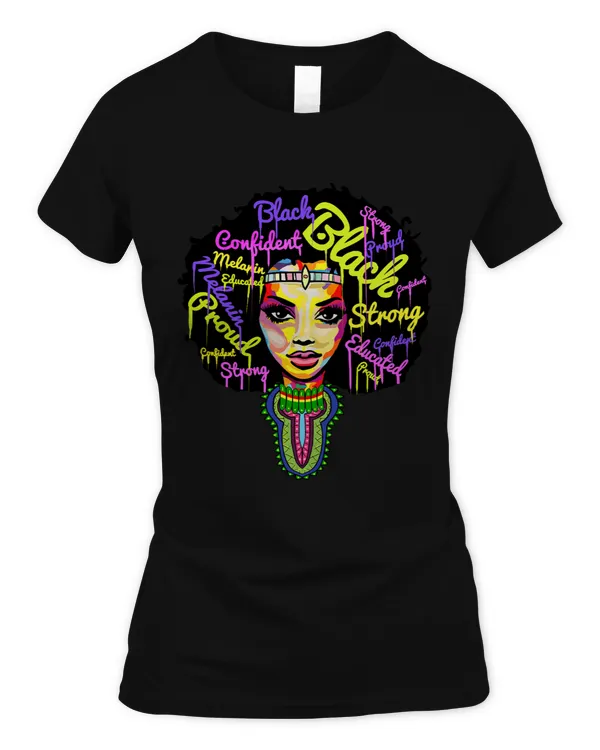 Strong African Queen Shirts for Women 2Proud Black History