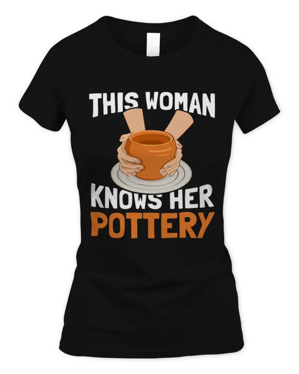 This Woman Knows Her Pottery 2Pot Ceramics Handcraft Potter