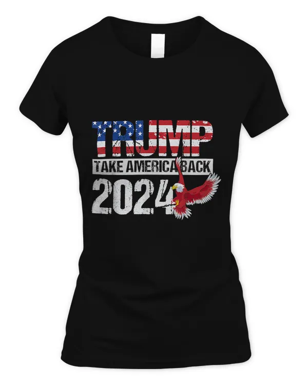 Trump 2024 flag take America back men women Trump 2024