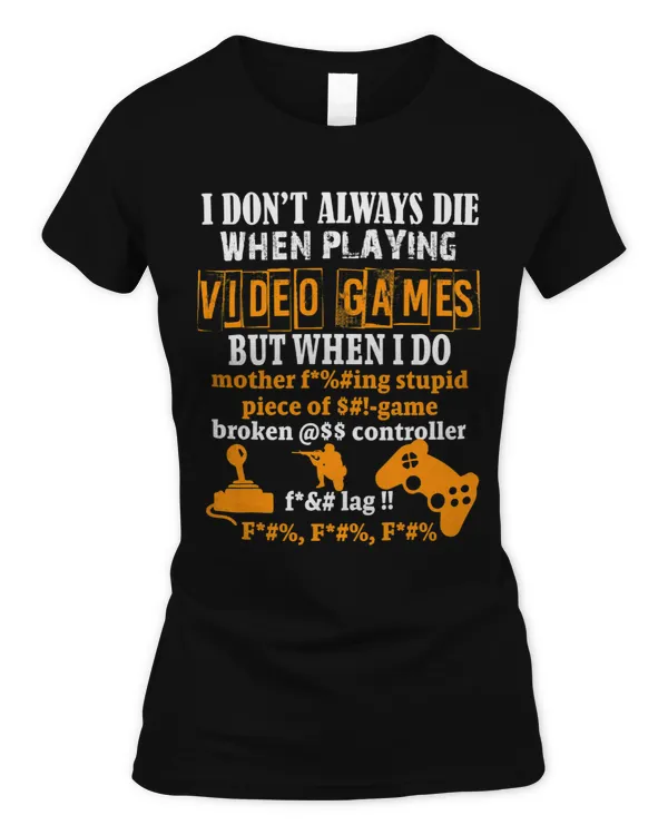 Video Games 2Funny Gamer Tee for Console Gaming Fans