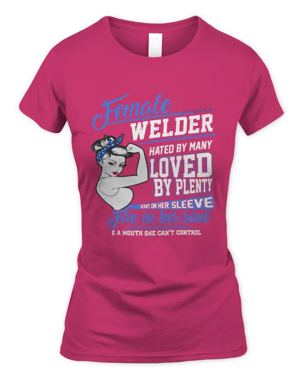 Female Welder Hated By Many Loved