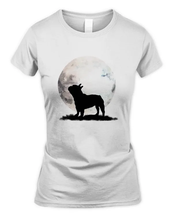 french bulldog on the moon Classic T-Shirt