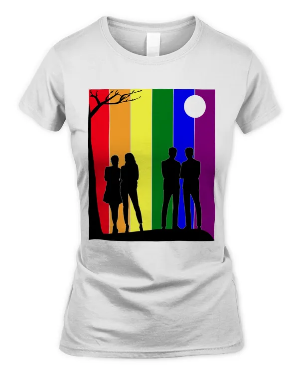 LGBT Pride Month T-Shirt, LGBT History Month Slogan Shirt, Respect Love