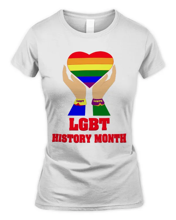 LGBT Pride Month T-Shirt, LGBT History Month Slogan Shirt