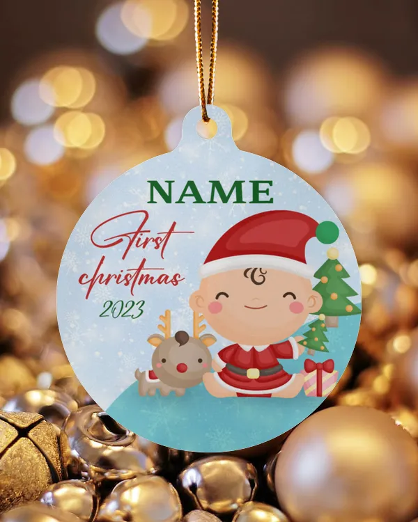 Kid Name Ornaments
