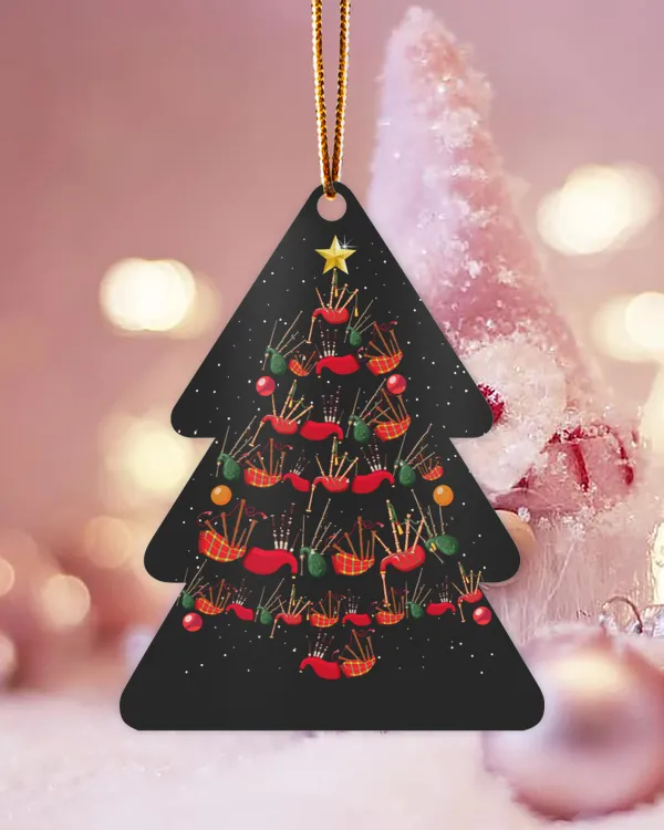 Metal Ornament - Christmas Tree