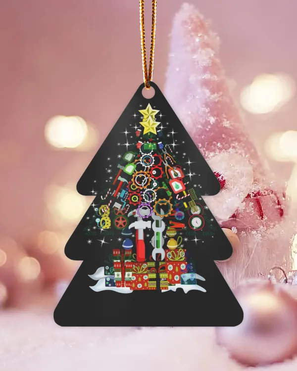 Metal Ornament - Christmas Tree