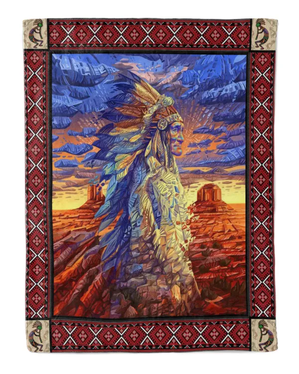 Native American Blanket - Quilt