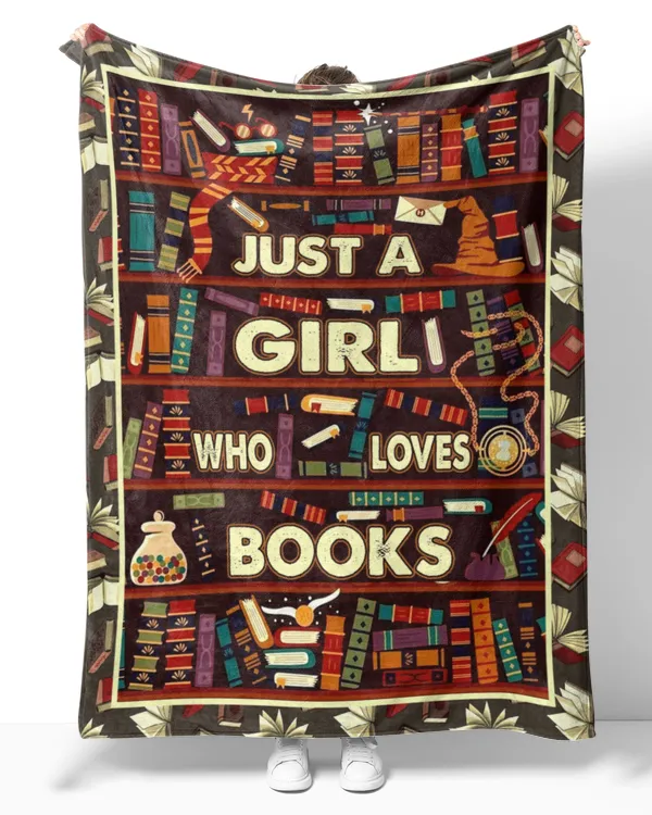 JUST A GIRL WHO LOVES BOOKS