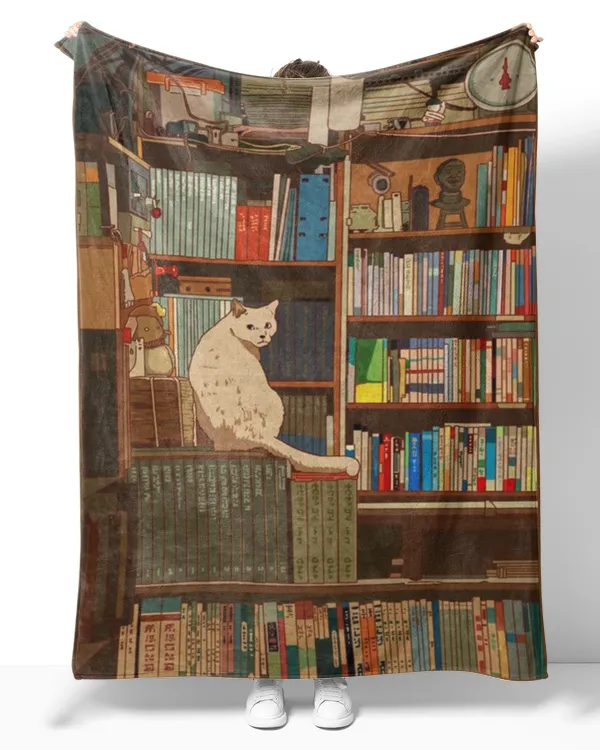 Librarian - Cat reading