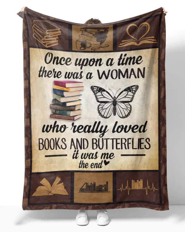 Once upon a time -  books and butterflies