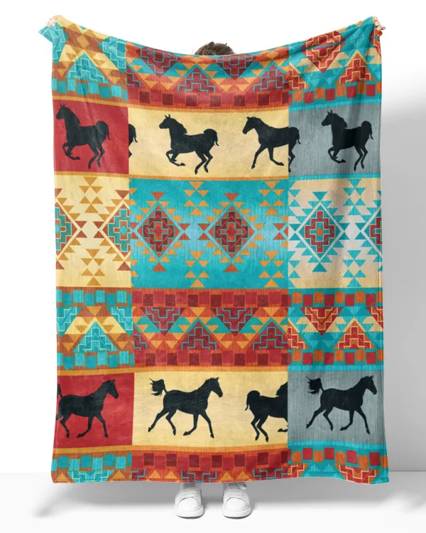 [Horses]Horse - Native color art
