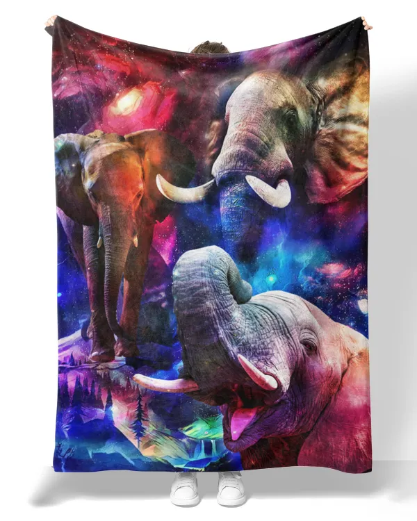 Elephant - Galaxy Magic Art