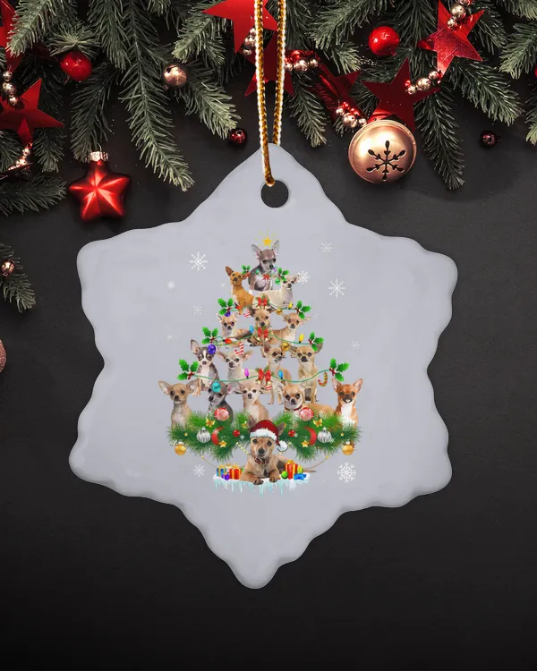 Porcelain Ornament - Snowflake