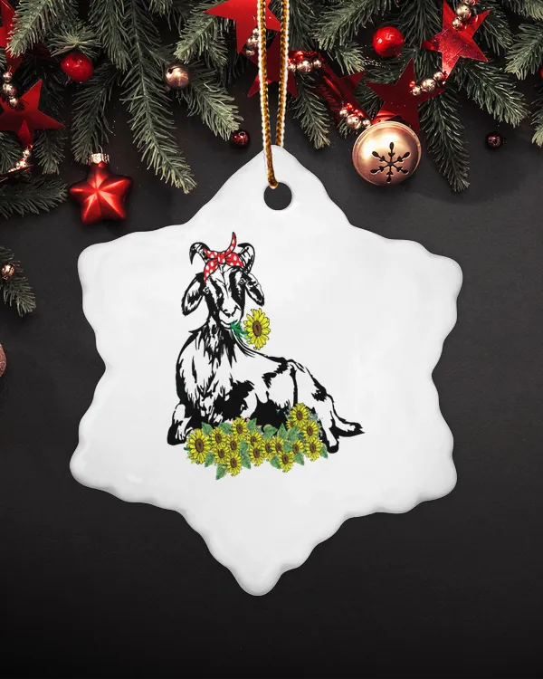 Porcelain Ornament - Snowflake