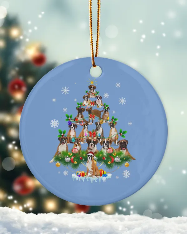 Porcelain Ornament - Circle