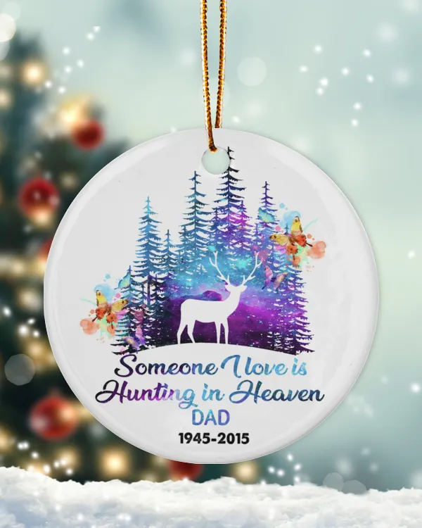 Hunting In Heaven, Memorial Ornament, Christmas Gifts