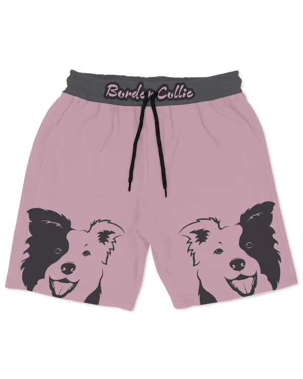 Border Collie AOP Hawaiian Short