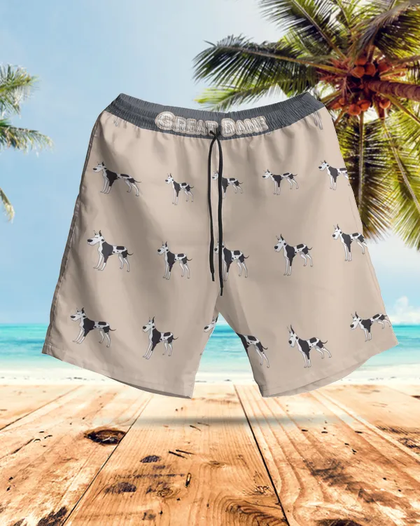 Great Dane-AOP Hawaiian Short