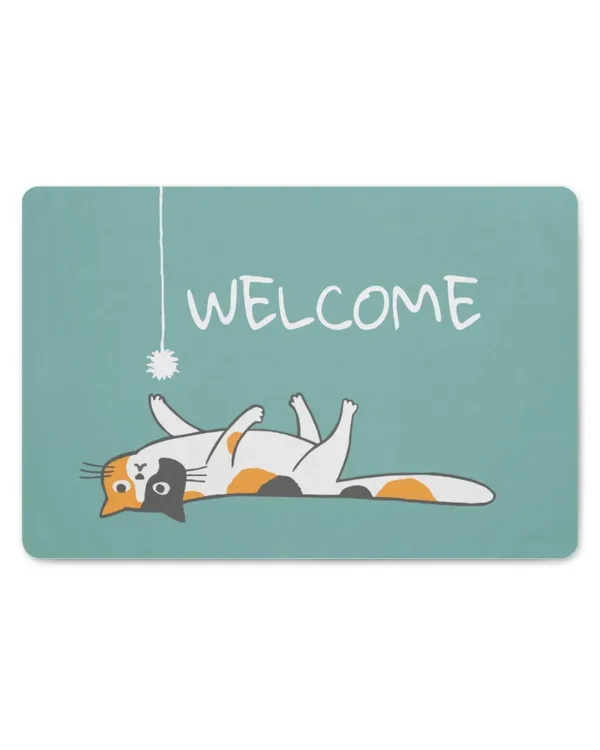Welcome Cat Doormat HOD300323DRM5
