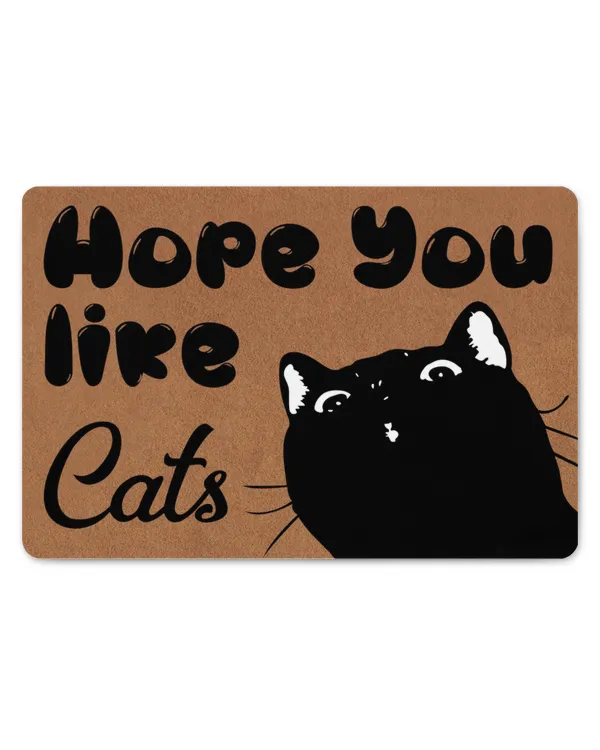 Hope You Like Cats Doormat HOC030423DRM1