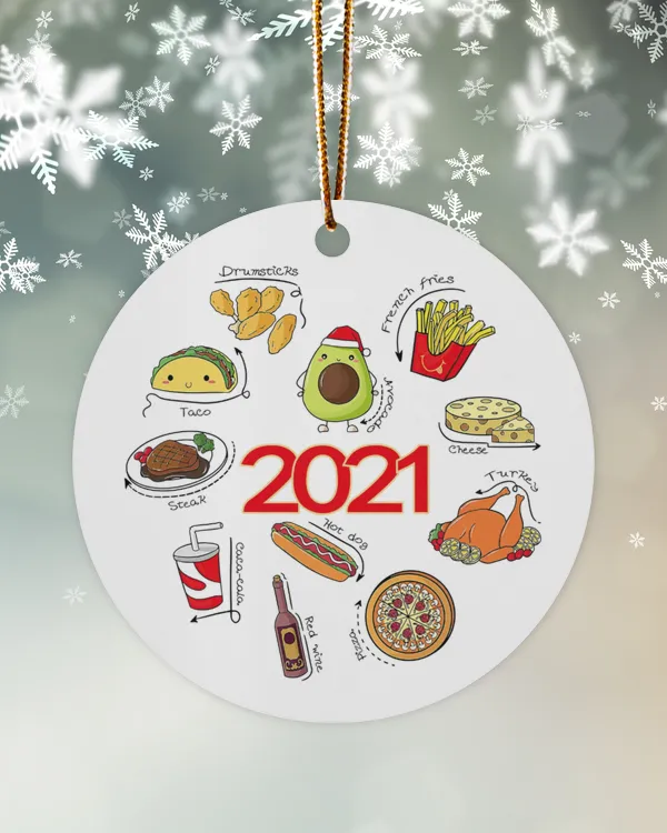 2021 Foodie Ornament