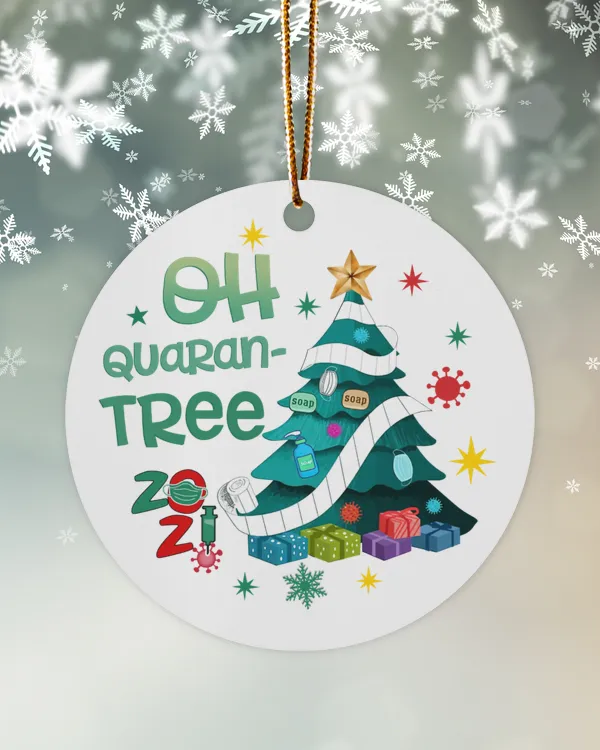 Oh Quaran-tree 2021 Ornament