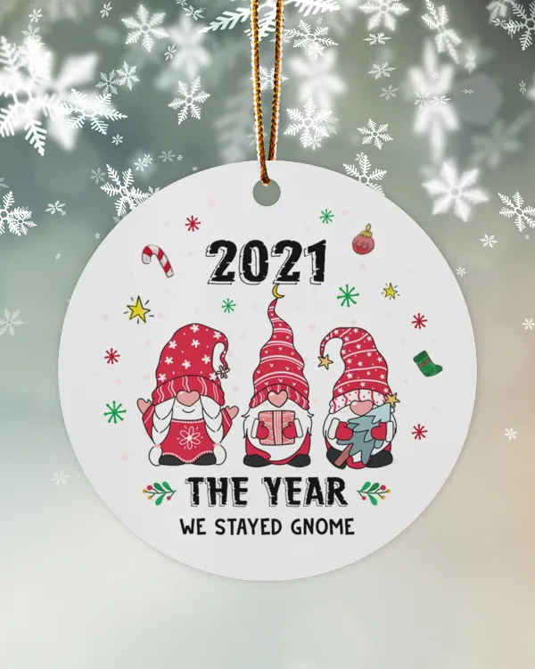 The Year we Stayed Home 2021 Gnome Christmas