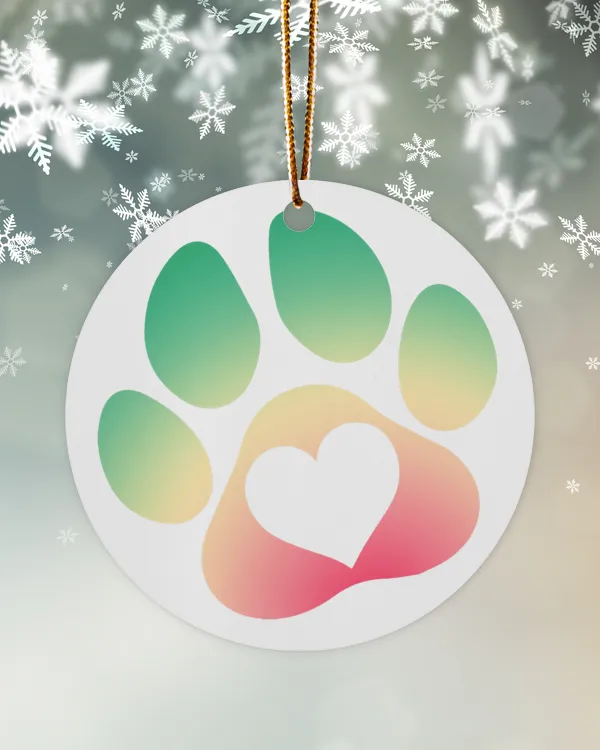 Christmas Ornaments Love is the Dogs love
