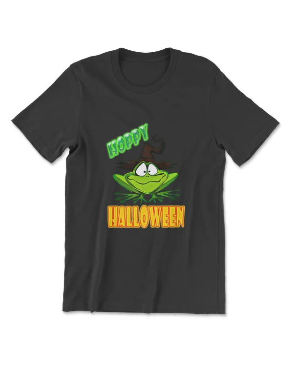Hoppy Halloween Funny T Shirt by Halloween Team