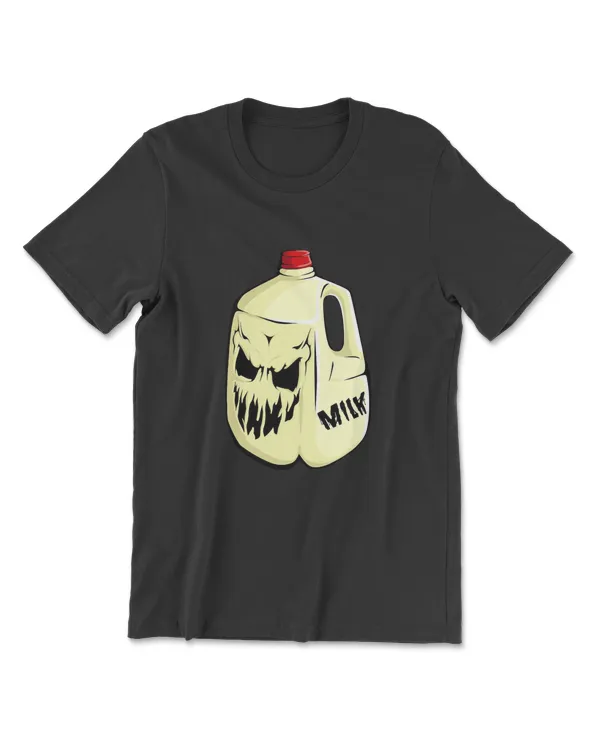 Dairy Is Scary Funny Vegan Halloween Veganism Gift T-Shirt T-Shirt