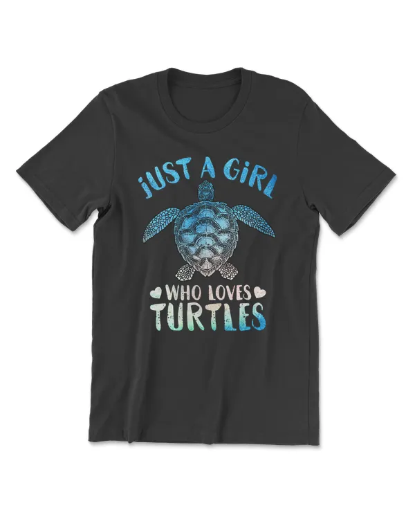 Turtle Cute Sea Watercolor Just A Girl Who Loves Turtles12 sea turtle