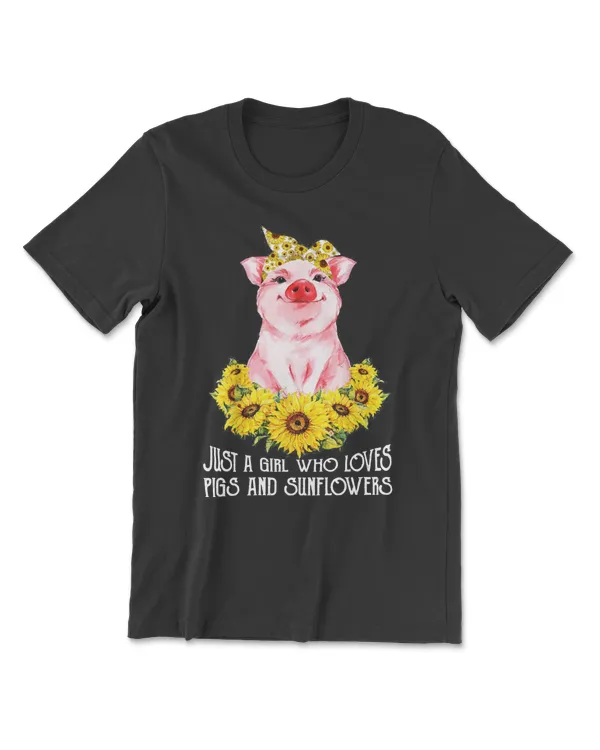 Pig A Girl Loves Pig Sunflower 376 cattle