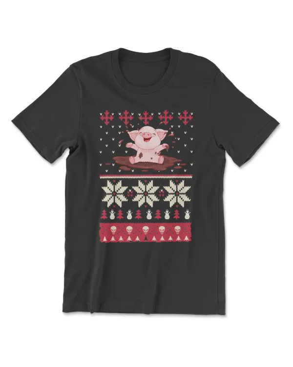 Pig Christmas Ever For Pig Lover mask t 41 cattle
