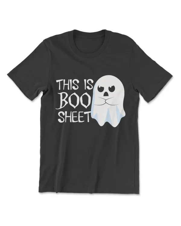 Funny Halloween Ghost This Is Boo Sheet T-Shirt