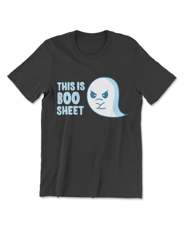 This Is Boo Sheet Funny Halloween Sayings T-Shirt