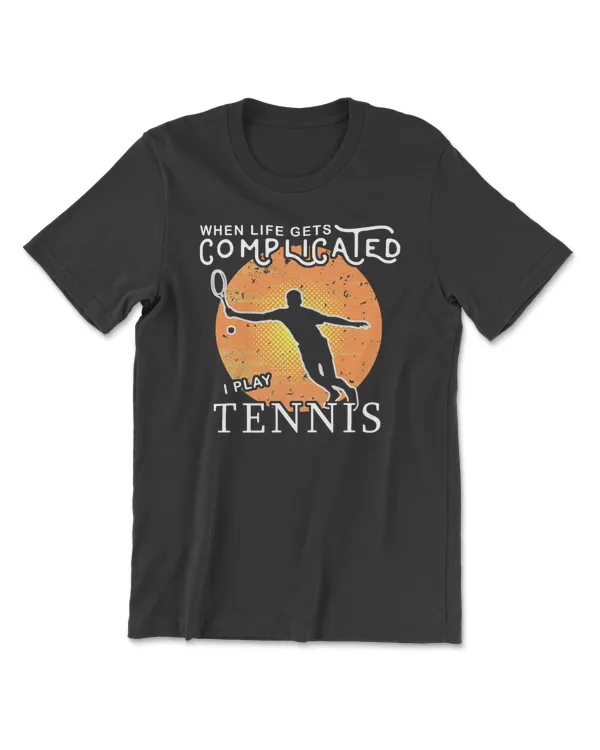 Tennis cool slogan court gift idea 339 coach