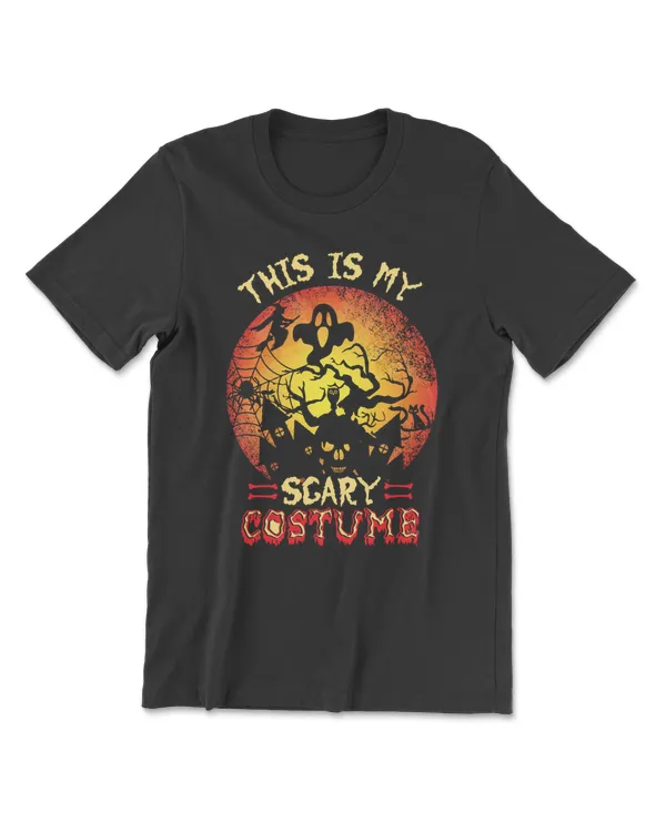 This Is My Scary Costume Halloween T Shirt