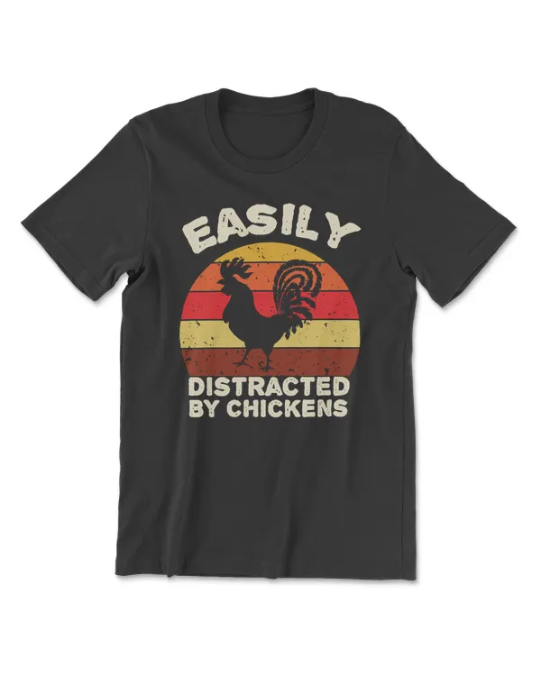 Chicken Easily Distracted By Chickens Funny Lover Familly324 hen rooster