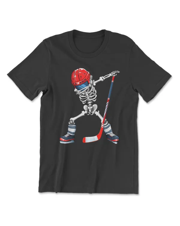 Hockey Dabbing Skeleton Hockey Halloween Costume329 player