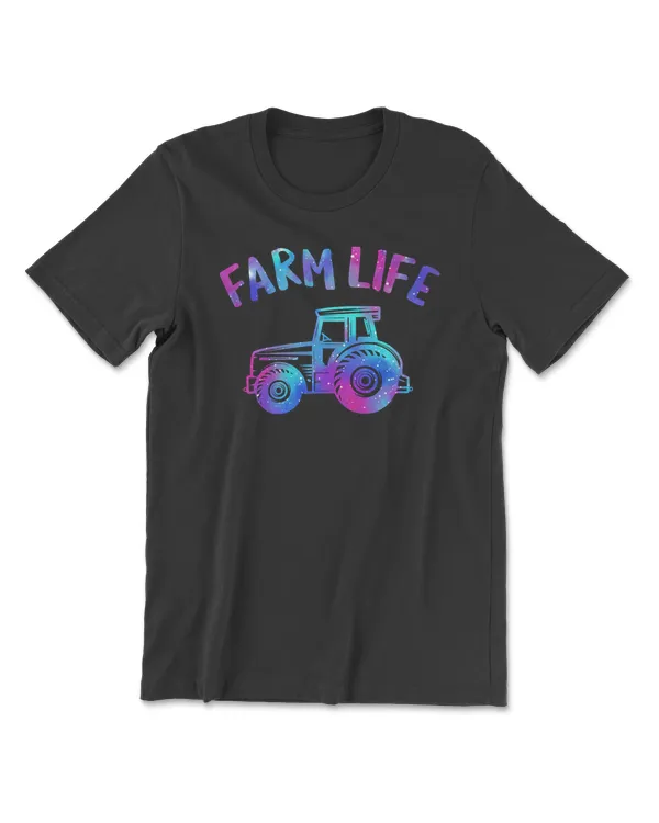 Tractor Farm Life Farming Tractor Family Farmer Farm Life Tee Country Life Women Farm