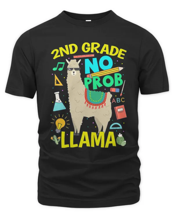 Teacher 2nd Grade No Prob Llama Back to School Teacher Student 324 class teaching