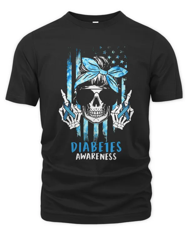 Diabetes Diabetes Awareness Skull Halloween Costume518 awareness